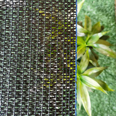 Green Anti Uv HDPE Sun Shade Net برای گیاهان باغ خانگی بالکن