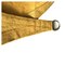 سایبان مشکی مثلث زاویه ای HDPE سایبان تار برای پاسیو عرشه