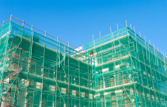 شبکه های مشبک عایق 1m 3m 4m Wide شبکه مشبک برای داربست 6 سوزن