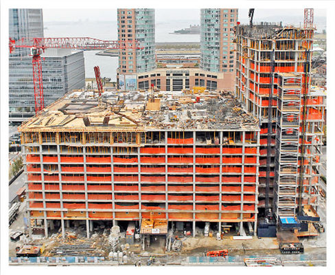 توری باریکه داربست نارنجی نسوز