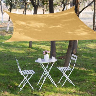 آویز بادبان UV Sail Shade Extra Large Rectangle Sun Shade Sail