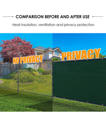 صفحه حریم خصوصی مش 150 گرم در فضای باز برای ایوان عرشه بالکن در فضای باز بادگیر