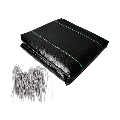 100 Pol پلی پروپیلن علف های هرز کنترل پلاستیک لایه مالچ مقاوم در برابر سایش